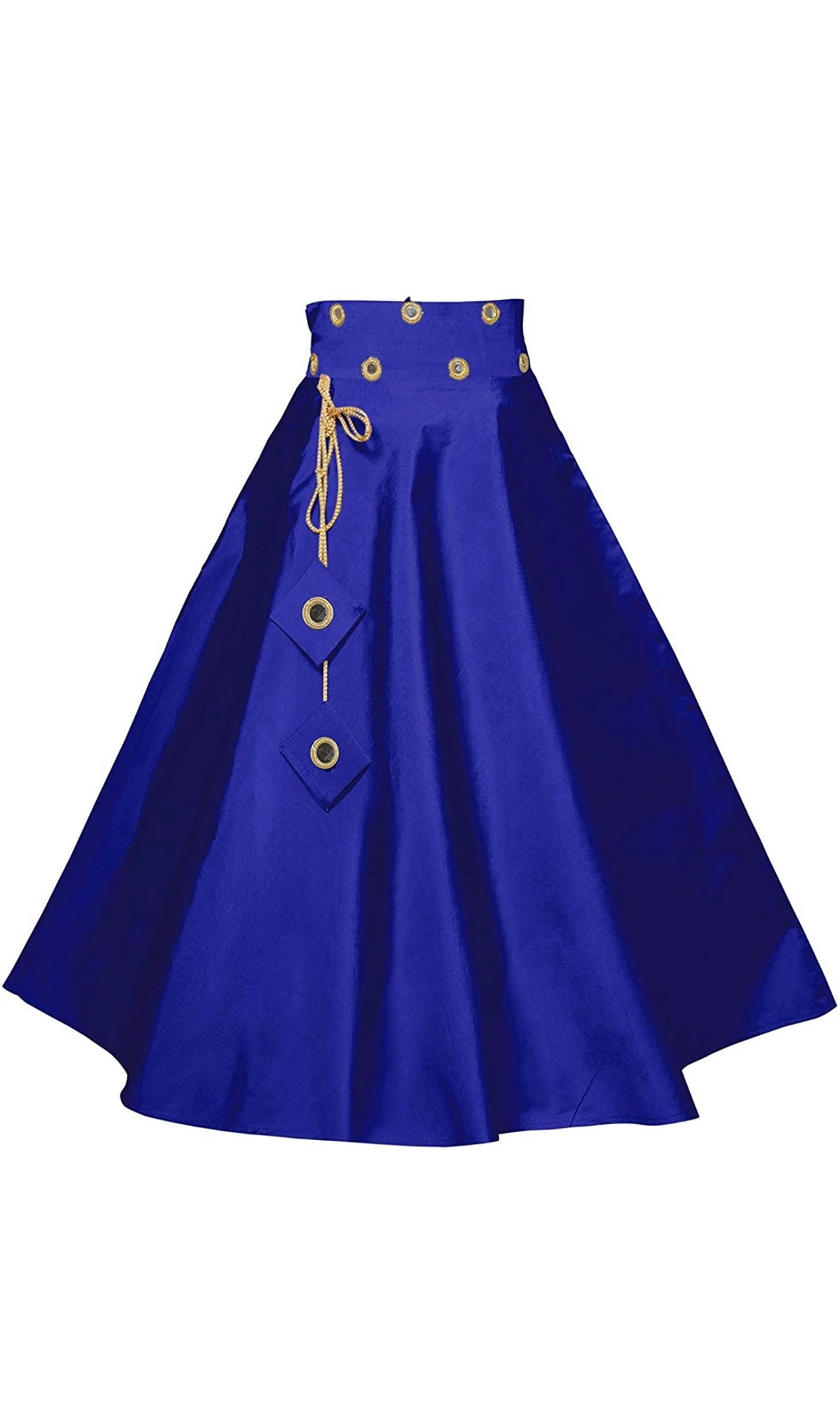 Foil Mirror work Lehenga choli for girls