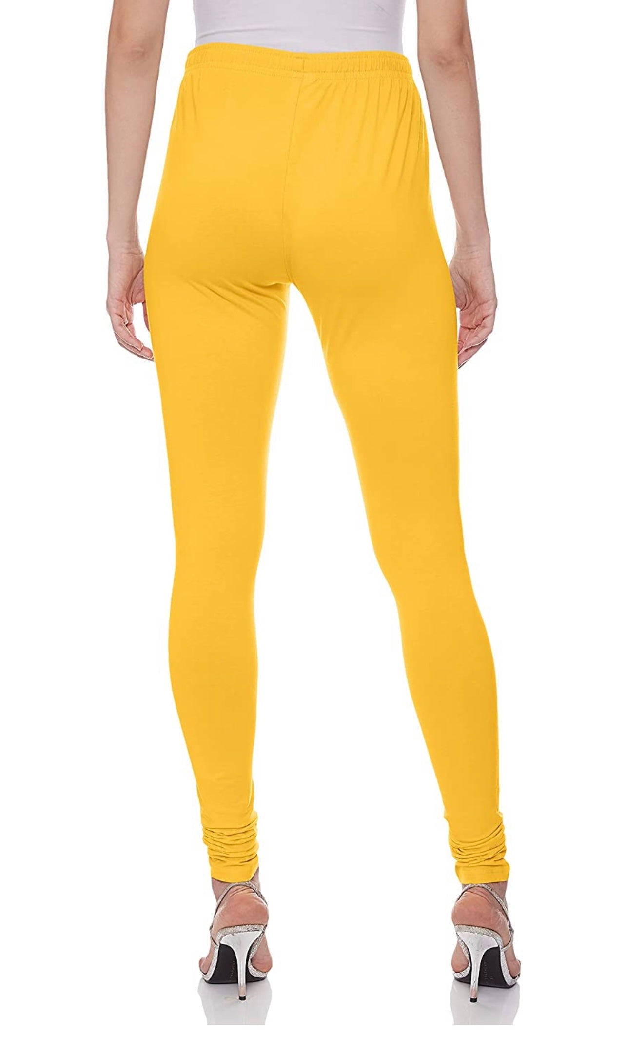 Yellow Premium Lyra Stretcheble Leggings