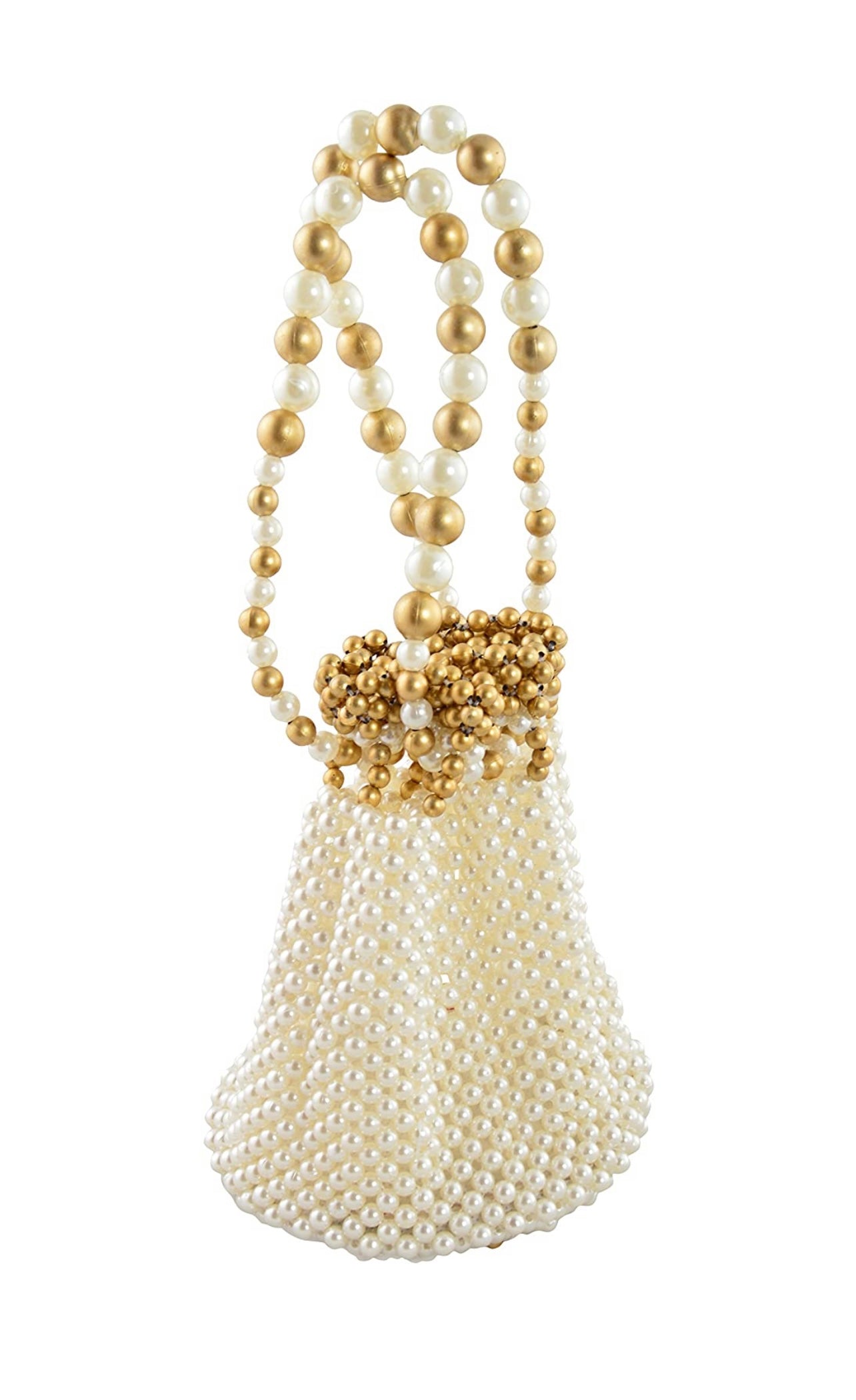 Rivia Designer Pearl Potli Bag