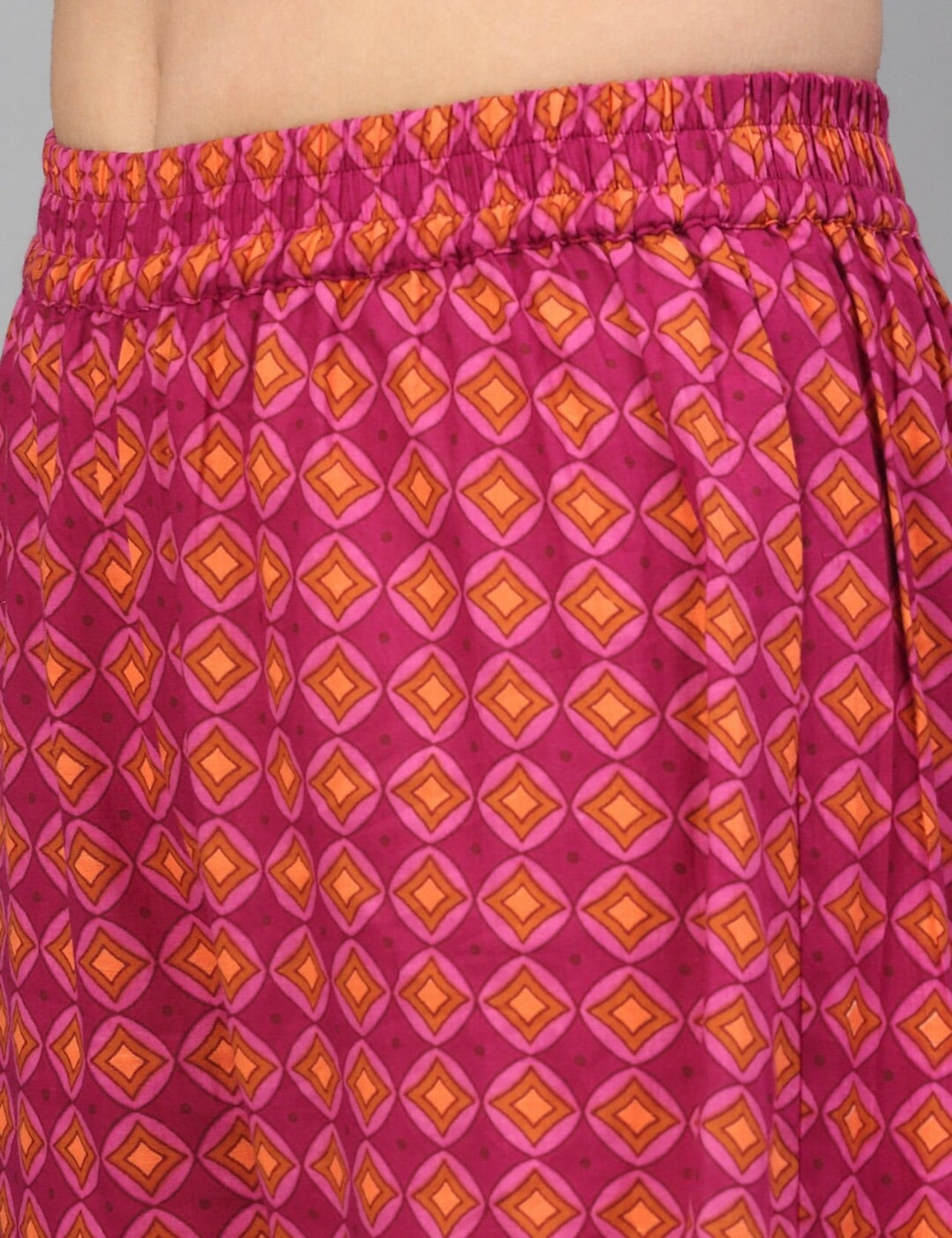 Pink Beautiful Alia Cut kurta with sharara set