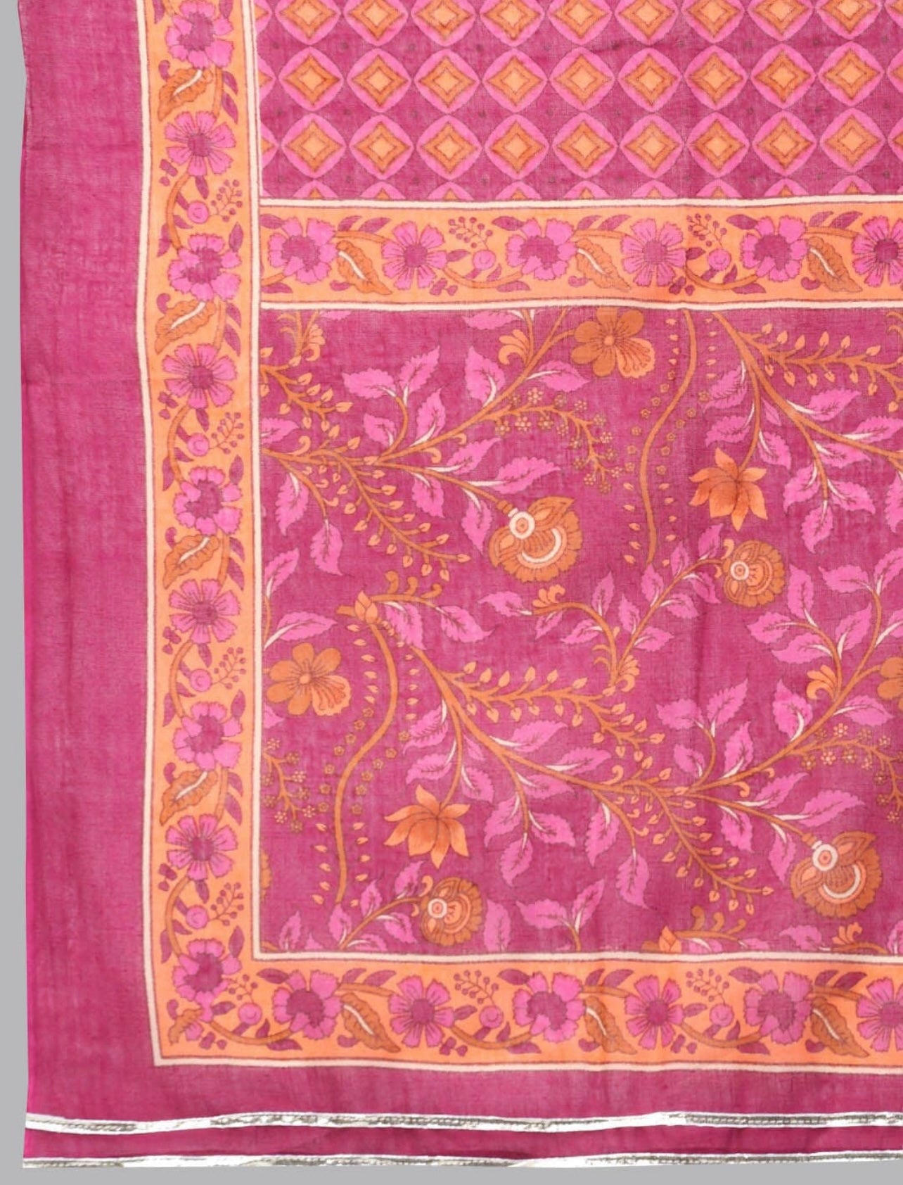 Pink Beautiful Alia Cut kurta with sharara set