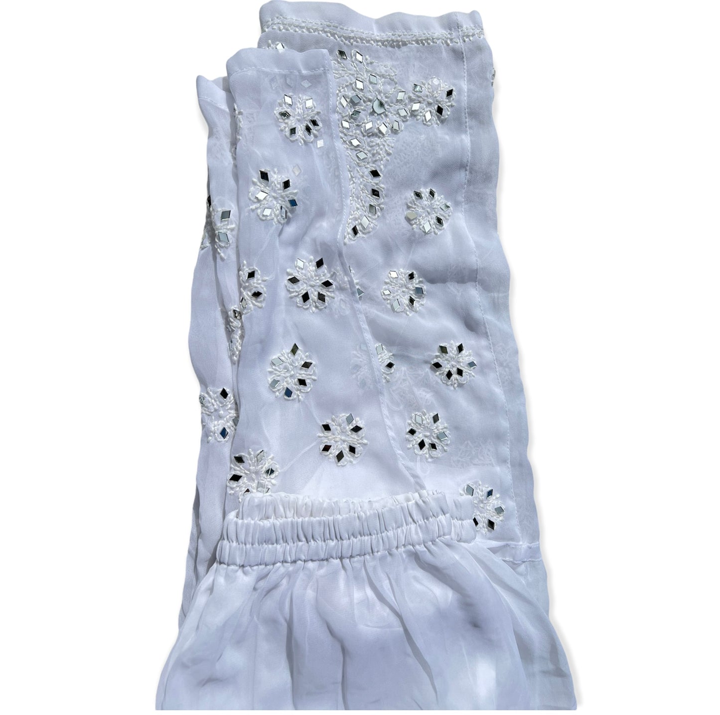 Beautiful lucknowi mirror work Pants