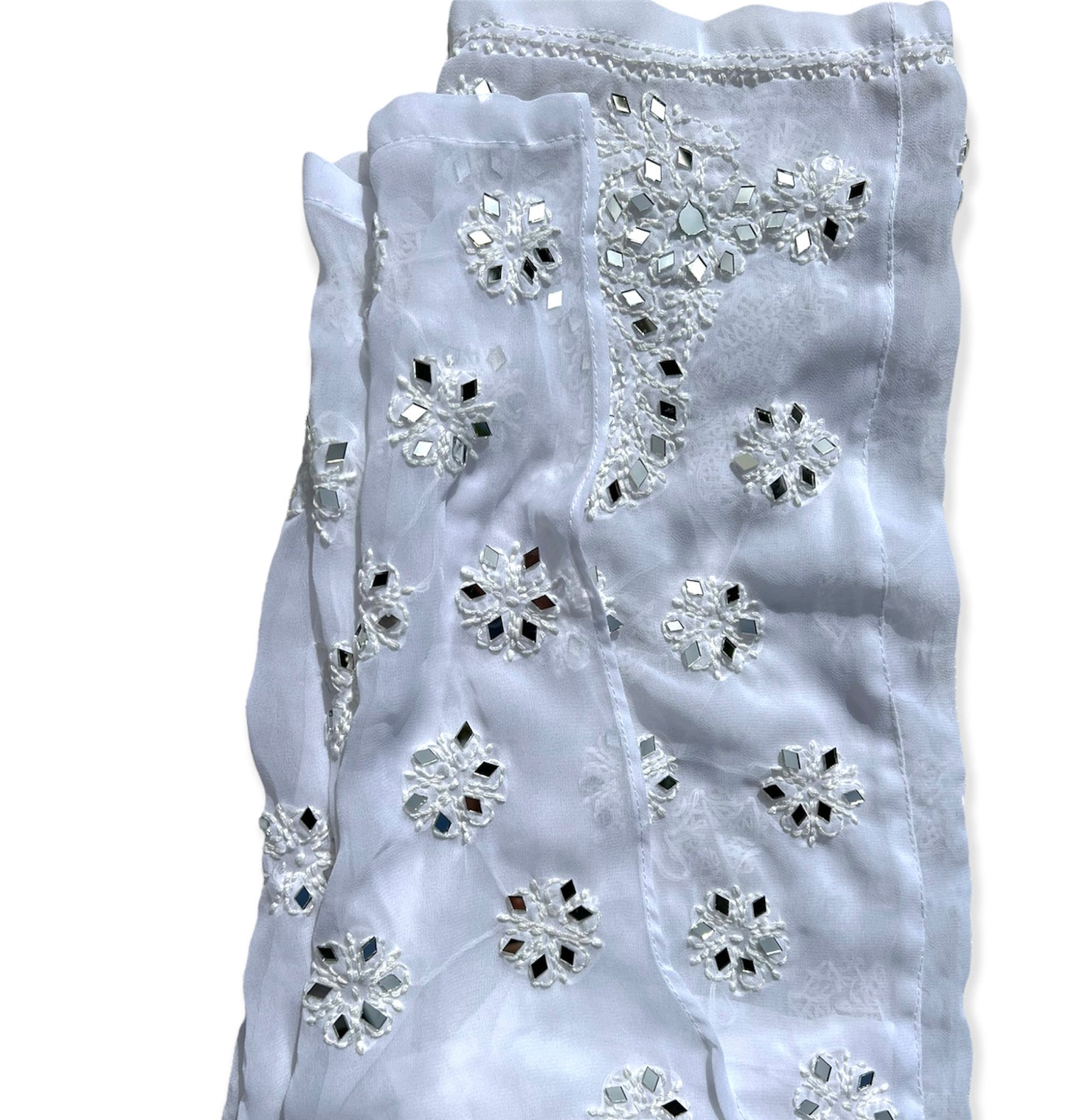Beautiful lucknowi mirror work Pants