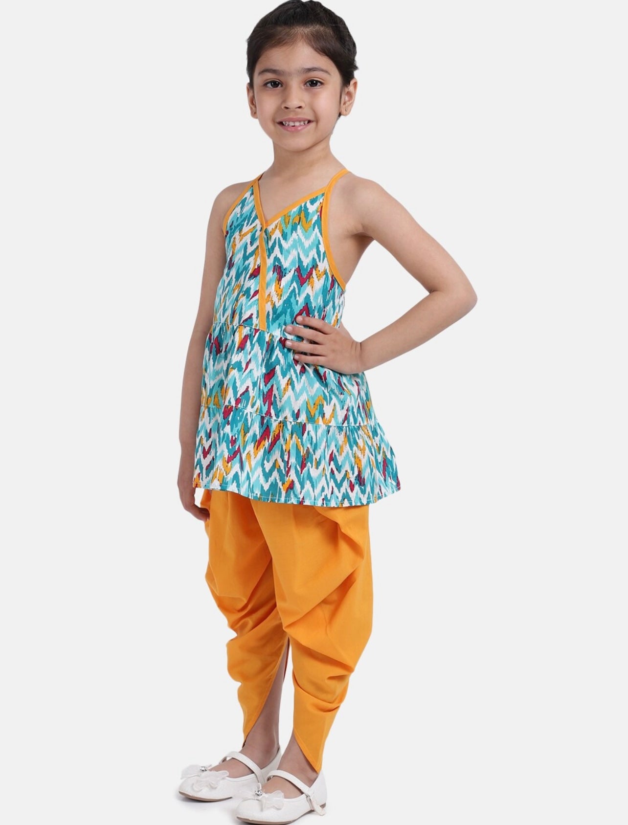 Indi Kids Girls Ready to wear Kurta set