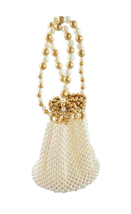 Rivia Designer Pearl Potli Bag