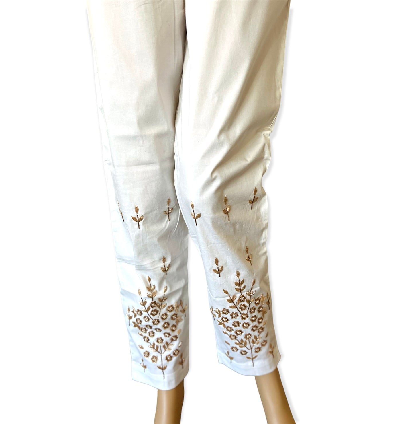 Premium cotton jardoshi handwork straight pants