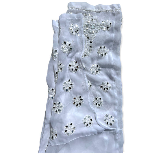 Beautiful lucknowi mirror work Pants