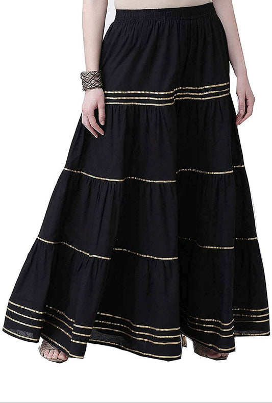 Black Garara to match with your festive and daily wear Kurtis